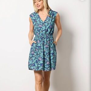 Never Been Worn - Blue Sleeveless Dress